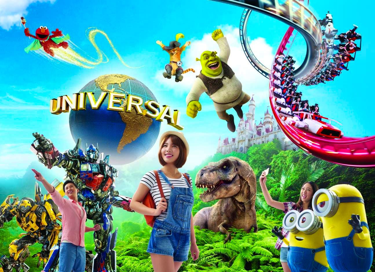 Universal Studios on Seat in coach